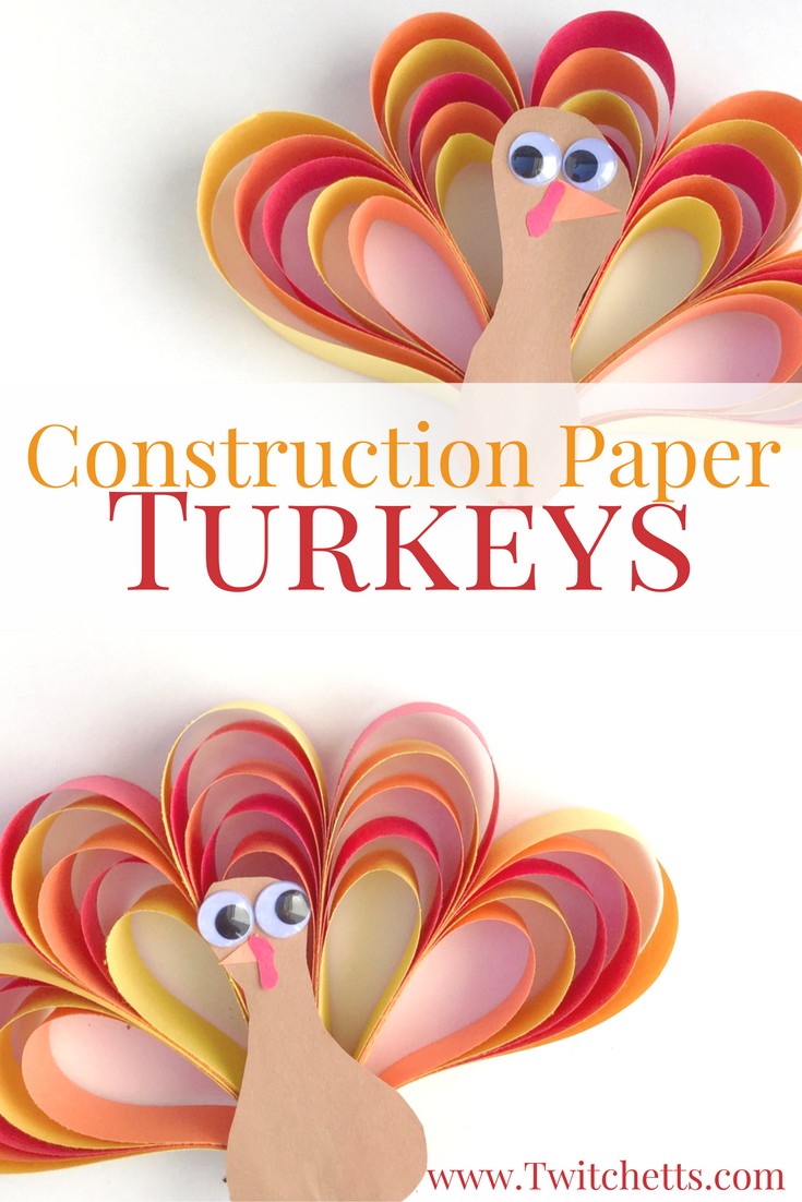 Papercraft Turkey How to Make An Easy 3d Construction Paper Turkey Craft