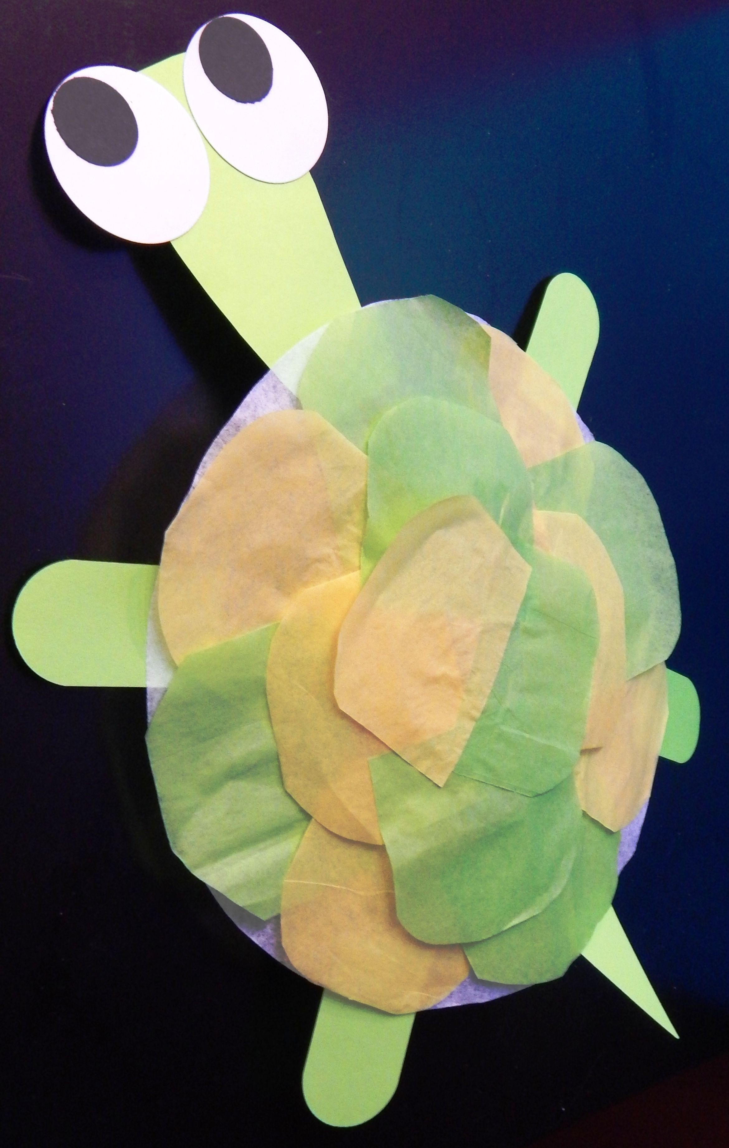Papercraft Turtle June 2018 Paper Turtle Craft Kids Crafts 2018