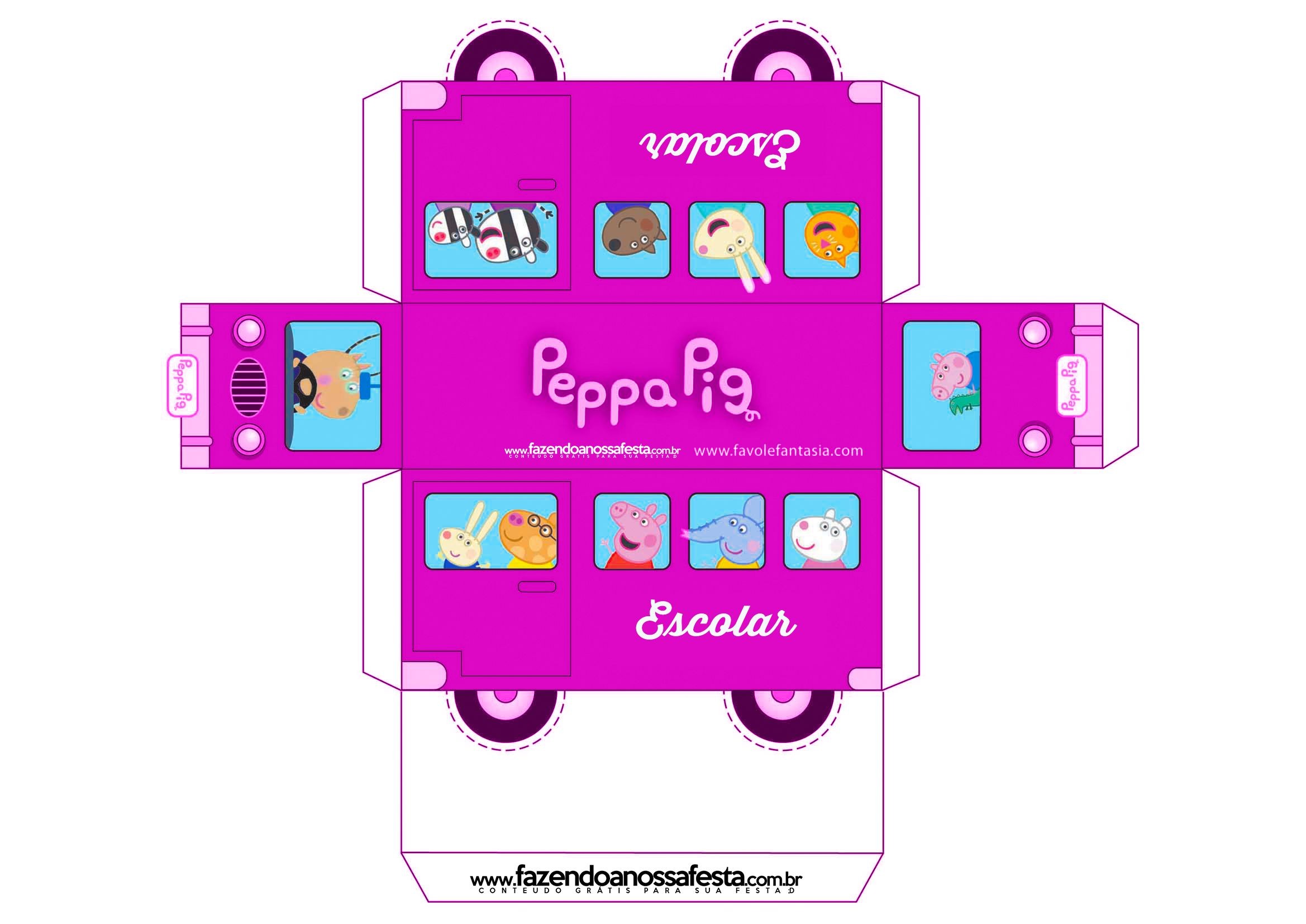 Pig Papercraft Peppa Pig Busa4 Rosa Peppa Pig Party Pinterest