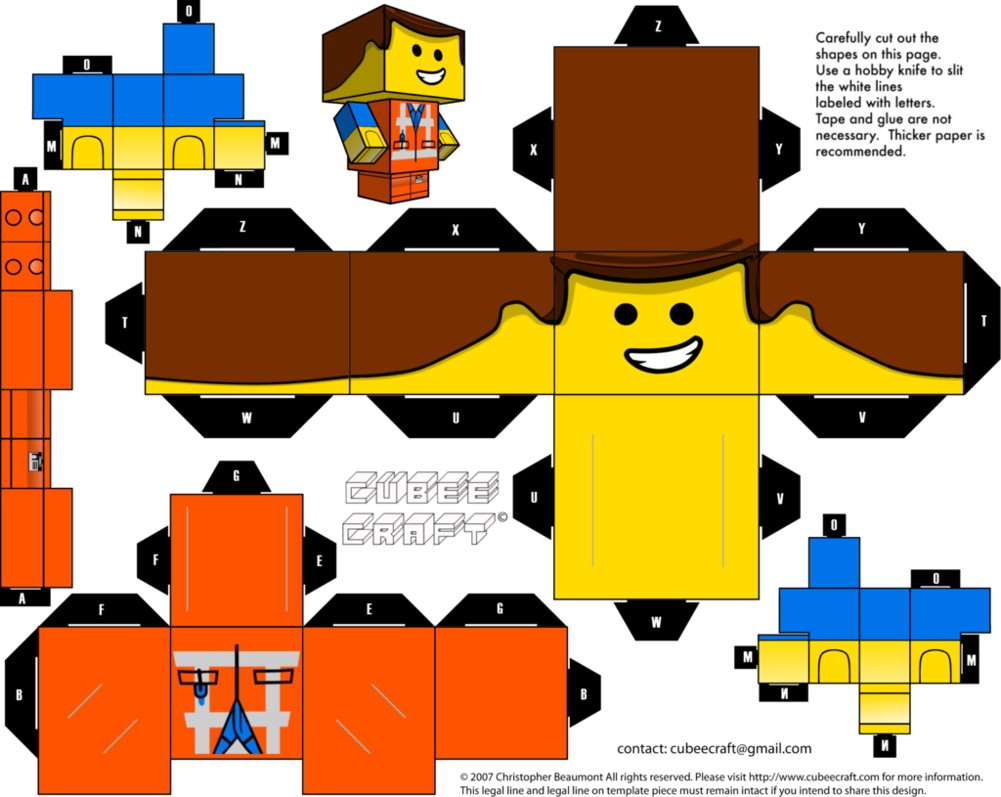 Pixelcraft Papercraft Manualidades De Papel Papercraft Lego Enfermero