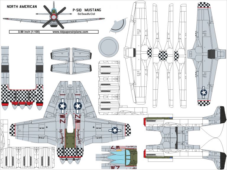 Printable Plane Papercraft - Printable Papercrafts - Printable Papercrafts