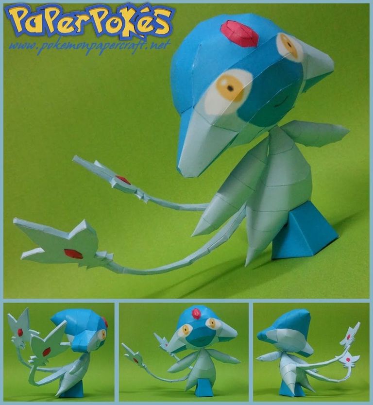 Poke Papercraft Paperpokés Pokémon Papercrafts Azelf Papercraft ...