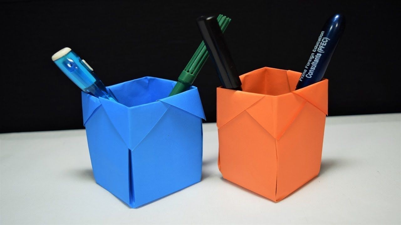 Pyramid Papercraft How to Make Paper Box that Opens and Closes Paper Craft