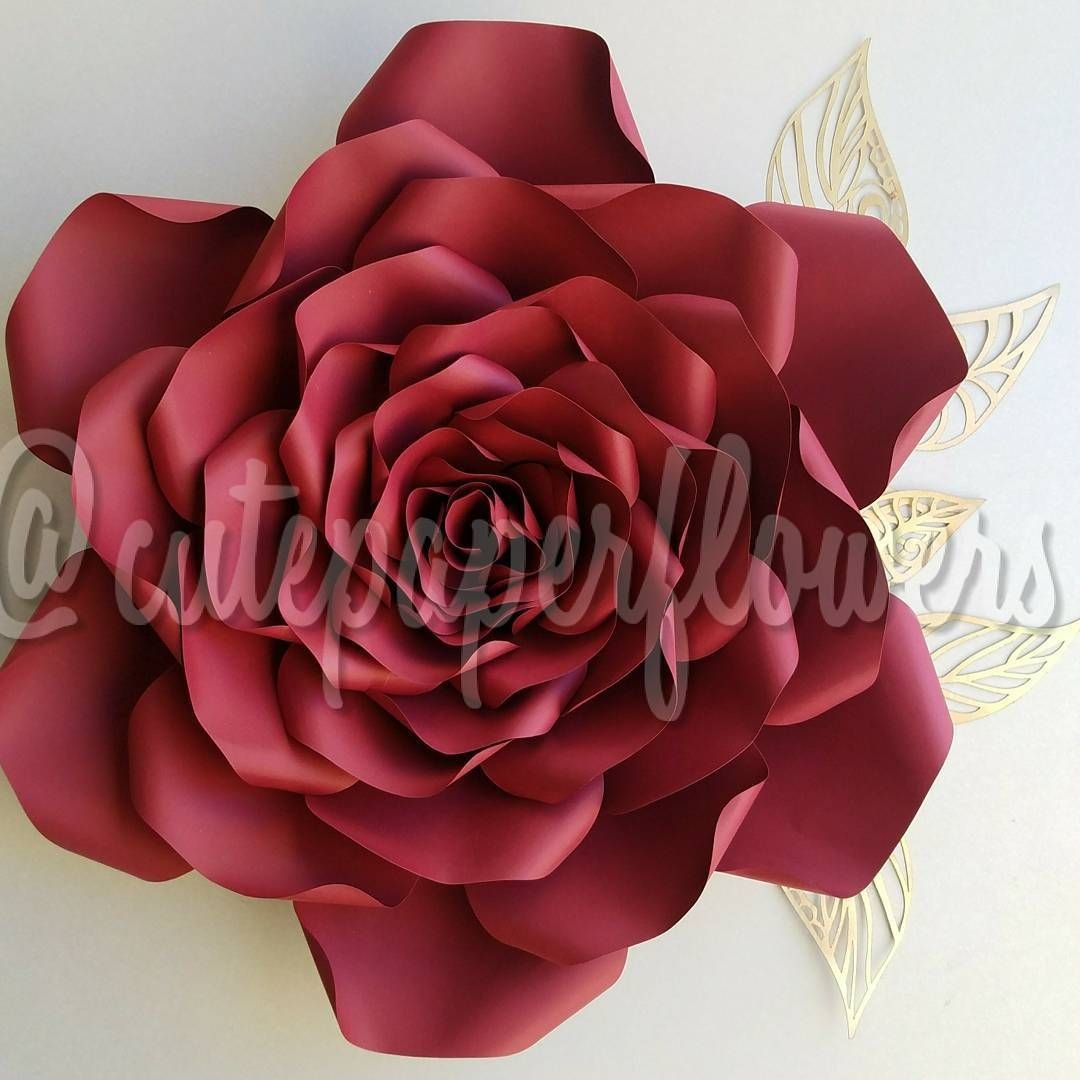Rose Papercraft 59 Likes 6 Ments Mayra Cutepaperflowers On Instagram