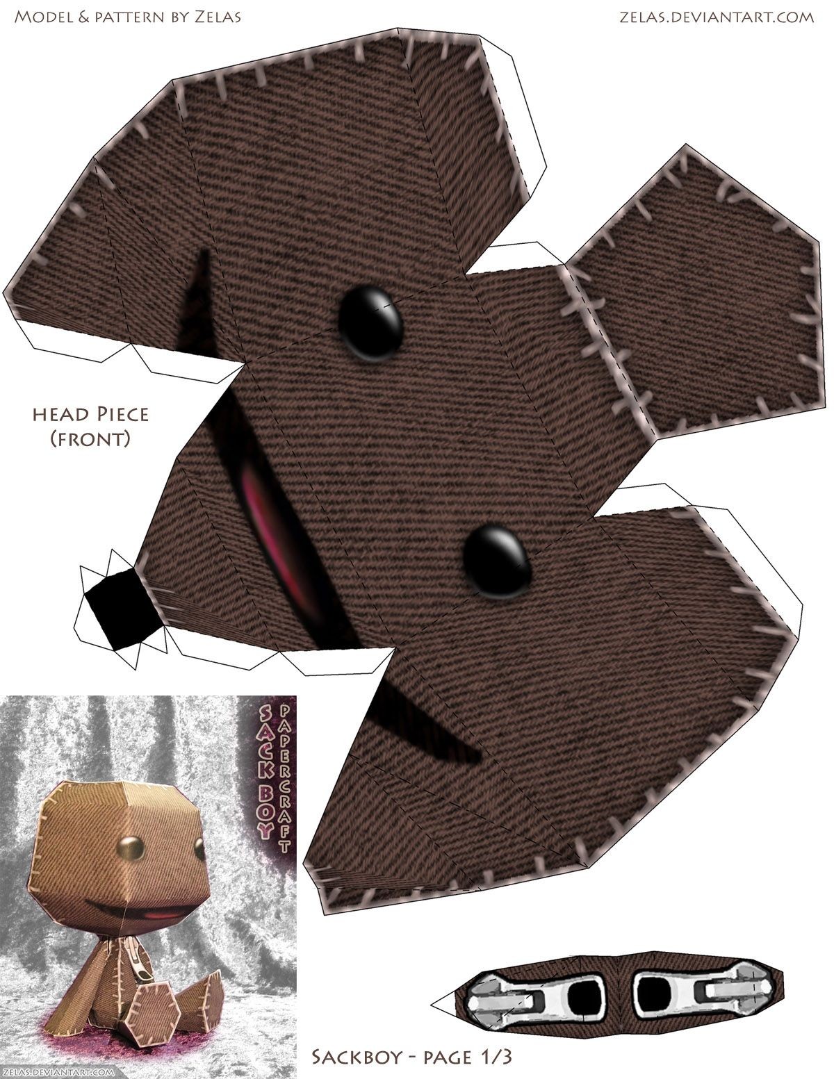 Sackboy Papercraft Papercraft Sackboy Paper Crafts T Papercraft and Craft