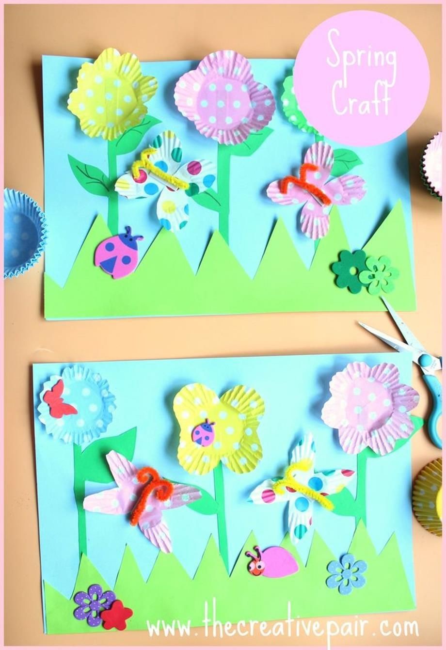 Simple Papercraft 33 Simple but Beautiful Spring Crafts for Kids