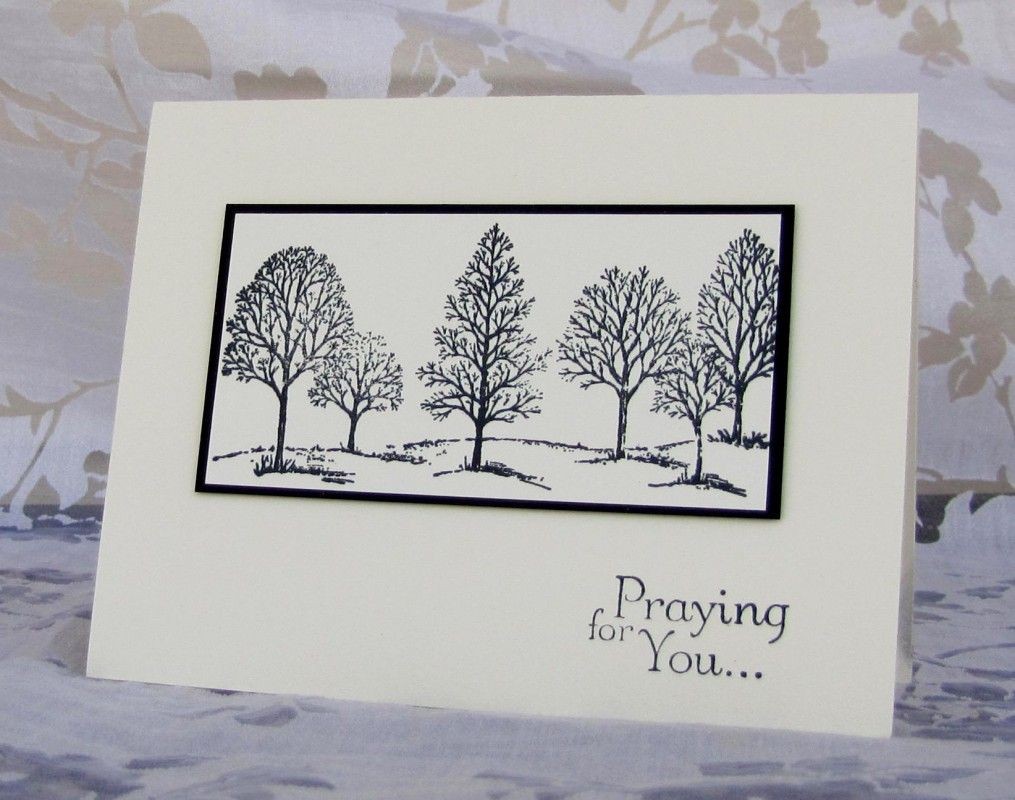 Simply Cards and Papercraft My Prayer for You Sympathy Card by Meisu4 Cards and Paper Crafts