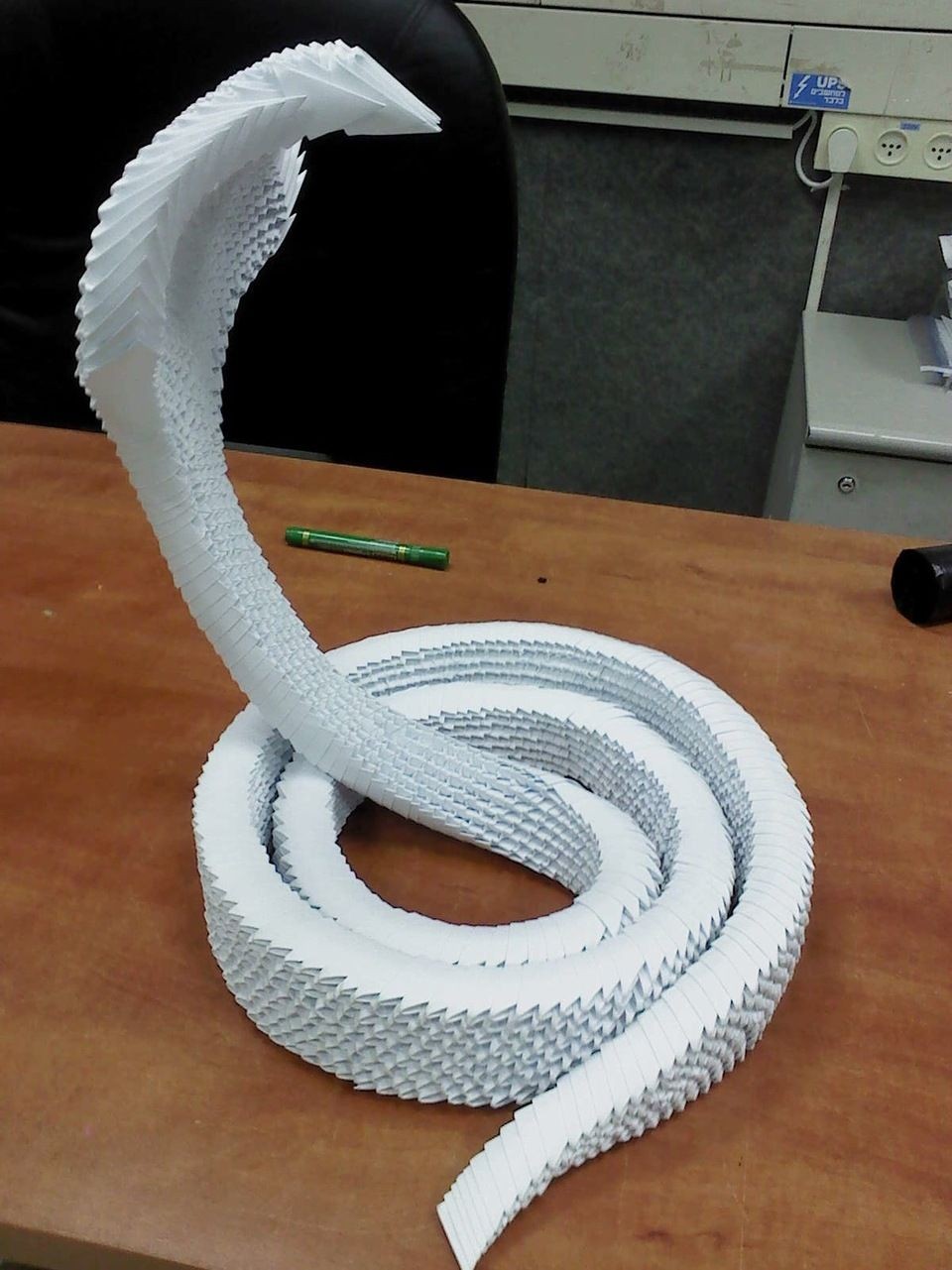 Snake Papercraft Snake Art Installations Environments Pinterest