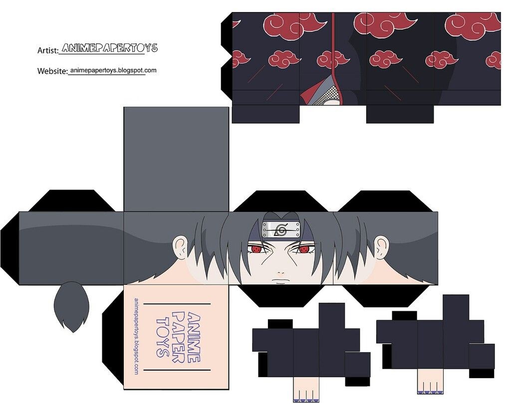Soul Eater Papercraft Itachi Uchiha ÐÑÐ¸Ð³Ð°Ð¼Ð¸ Pinterest
