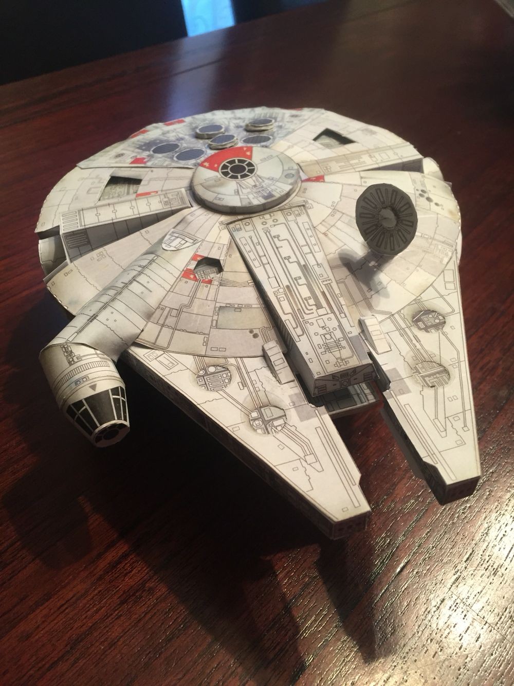 Space Papercraft Millennium Falcon Star Wars ãã¬ãã¢ã ã ãã¡ã ã³ã³