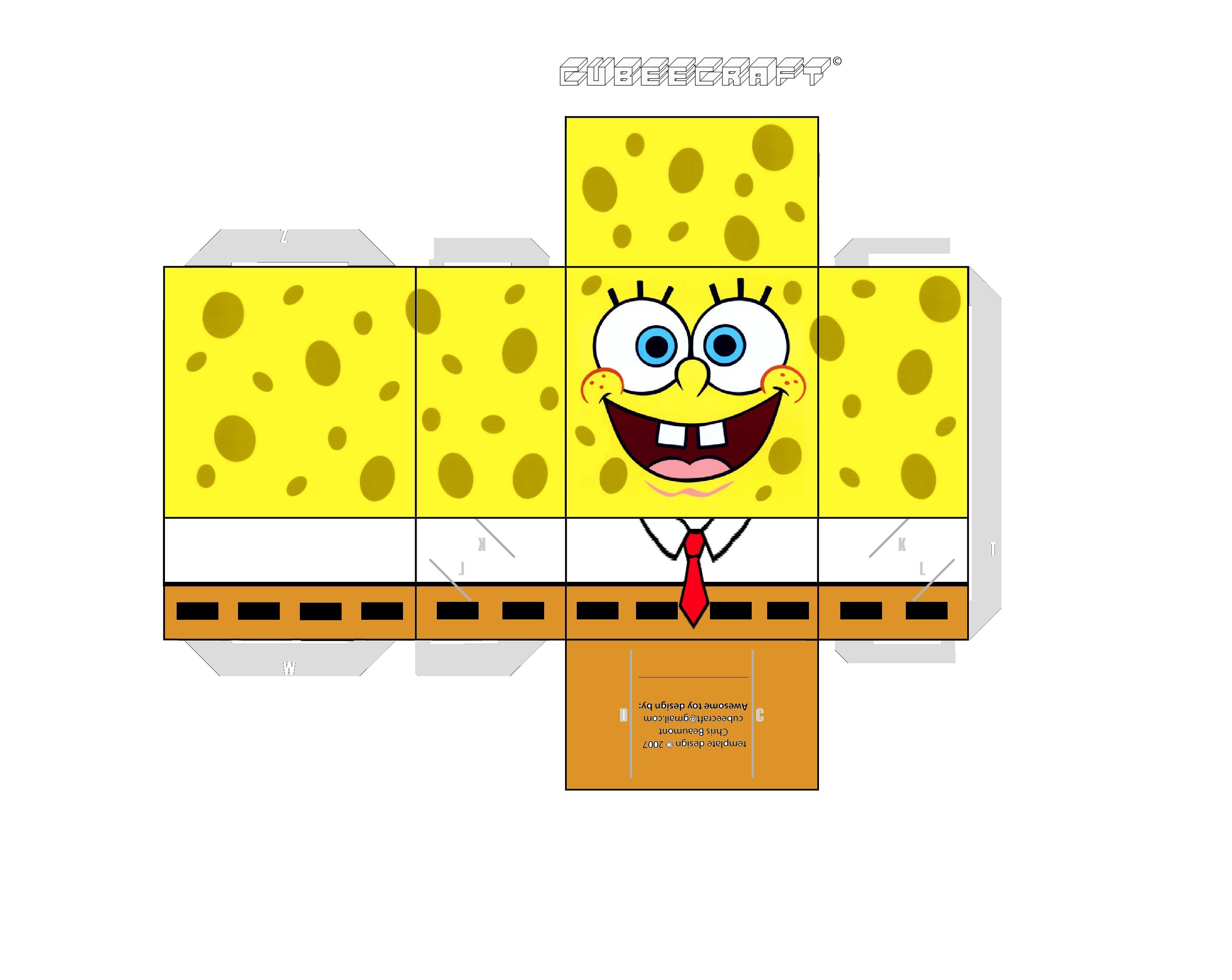 Printable Spongebob Papercraft Printable Papercrafts Printable
