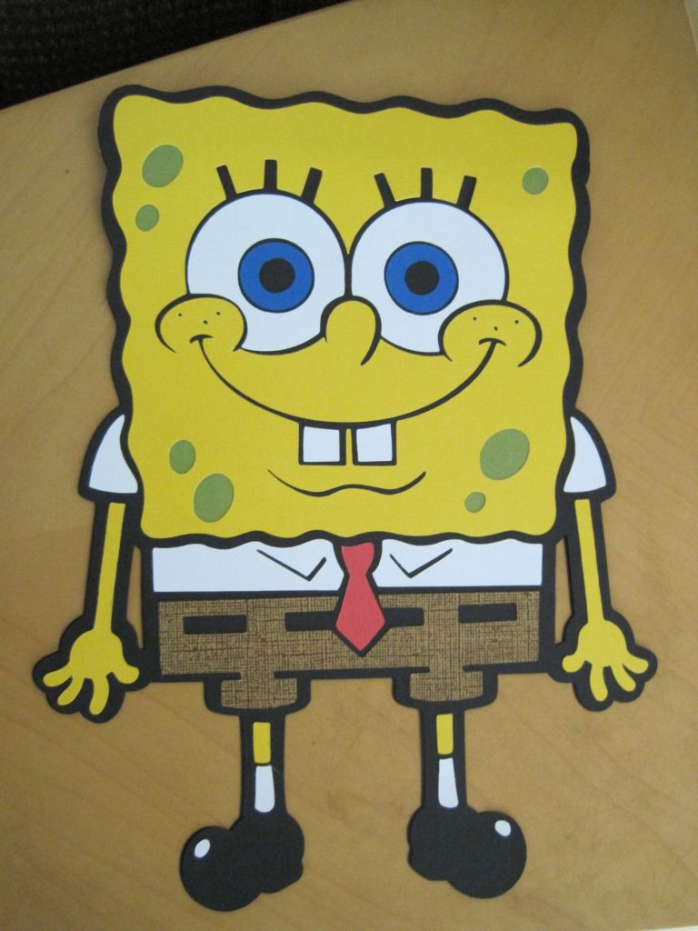 Printable Spongebob Papercraft - Printable Papercrafts - Printable ...