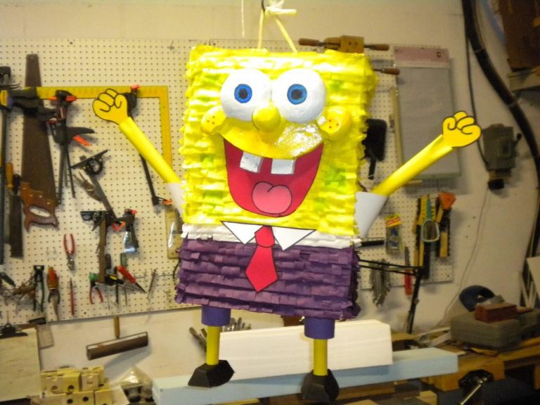 Printable Spongebob Papercraft - Printable Papercrafts - Printable ...