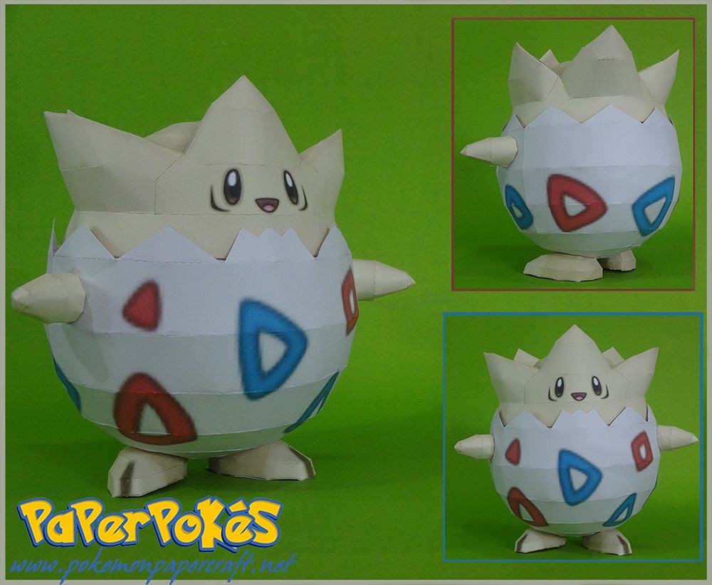 PaperPokés - Pokémon Papercraft: TOXEL