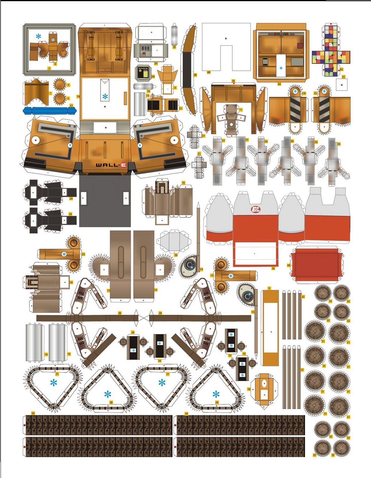 Star Wars Papercraft Models Wall E Paper Craft for Expert Only Paper Kraft