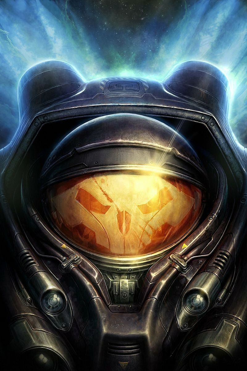Starcraft 2 Papercraft Skulls Video Games Starcraft Space Suit Warriors Starcraft Ii Game