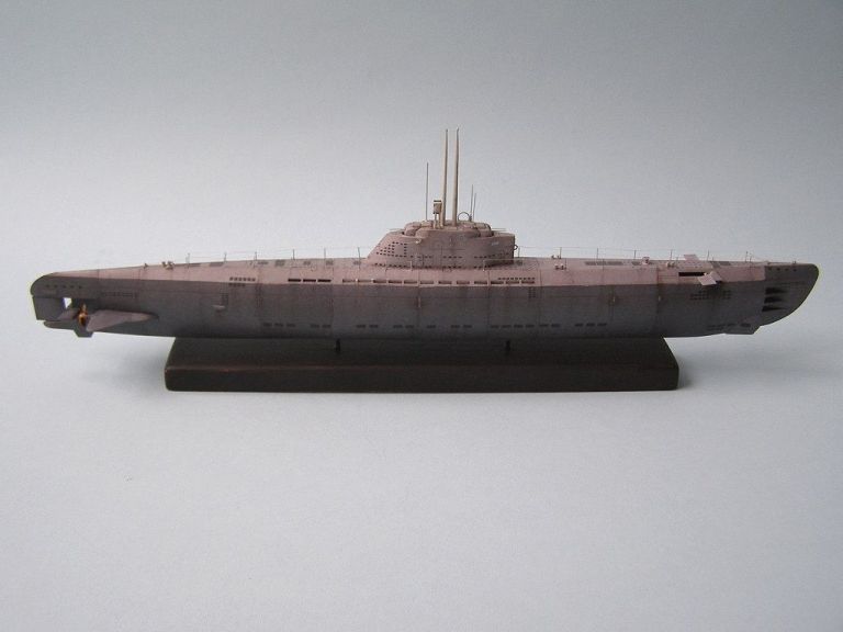 Submarine Papercraft U Boat Sub Model Plastic Model Ship Metal Hull