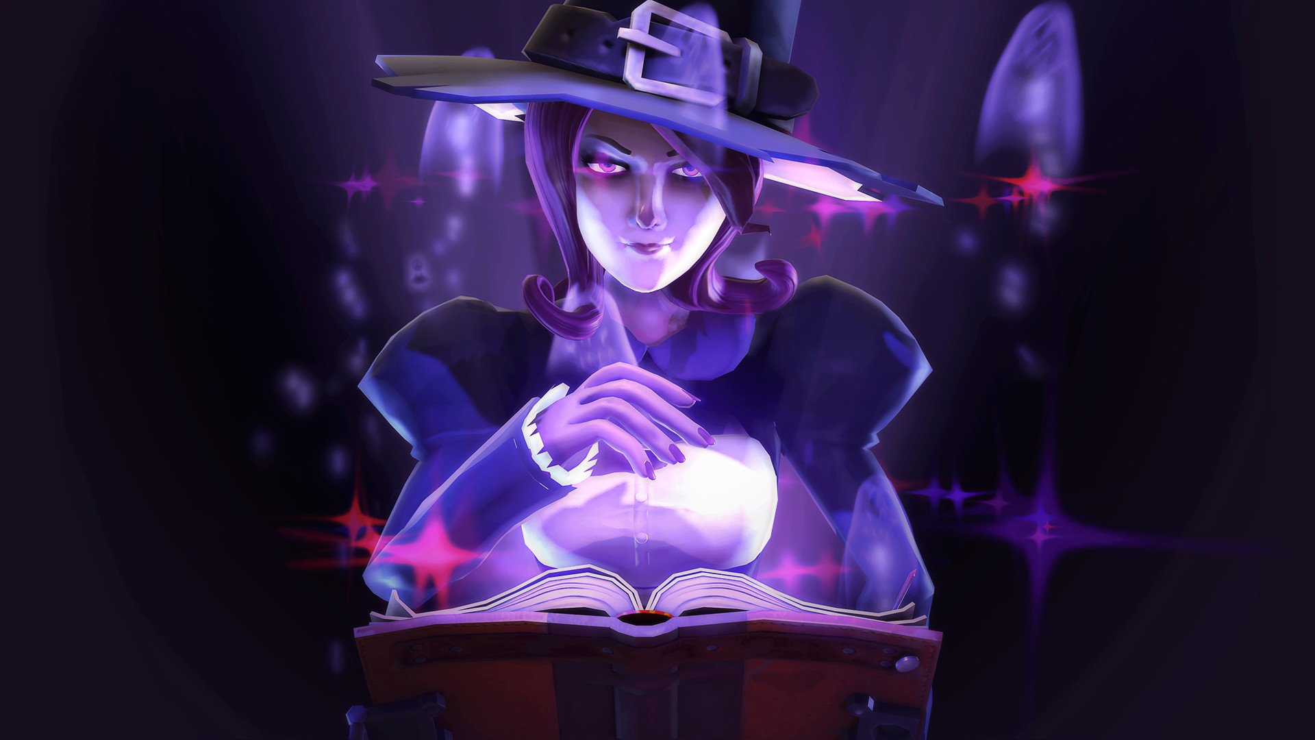Tf2 Papercraft Made An Sfm Poster Of the Cover Model Witch From the Spellbook
