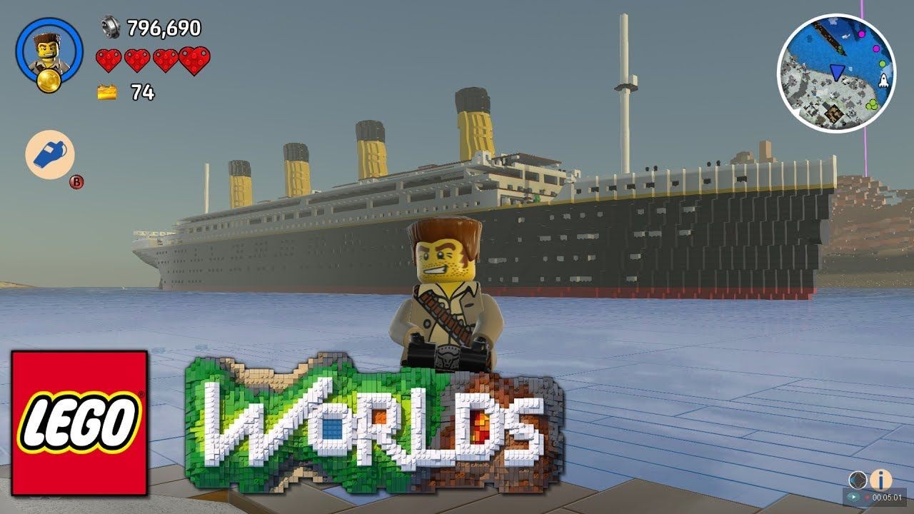 Titanic Papercraft Lego Worlds Titanic Rms Titanic Pinterest