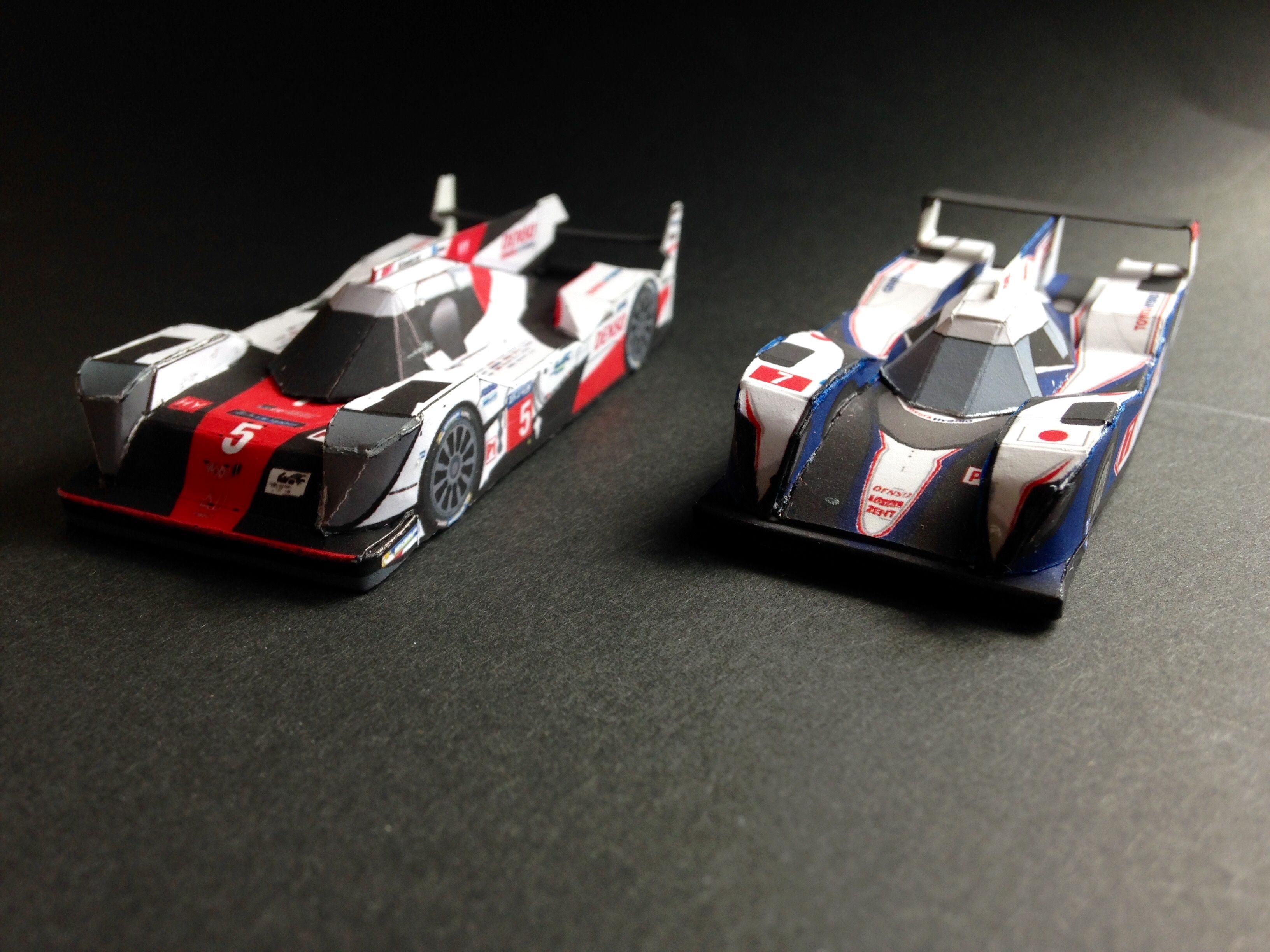 Toyota Papercraft Wec toyota Ts030 Ts050 Papermodel Cars Pinterest