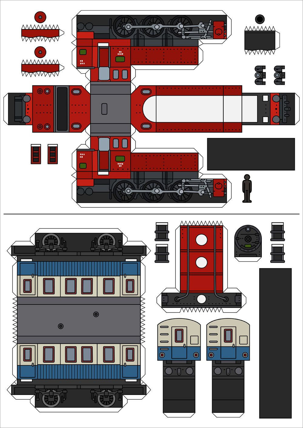 Railfans48otukyoopenbve Papercraft Kereta Train Papercraft Porn Sex