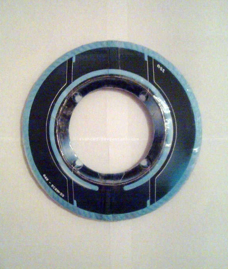 Tron Papercraft Tron Legacy Identity Disc Papercraft Download By Svanced Printable Papercrafts