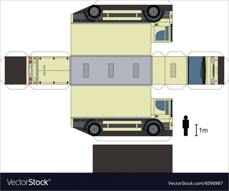 Printable Truck Papercraft Printable Papercrafts Printable Papercrafts