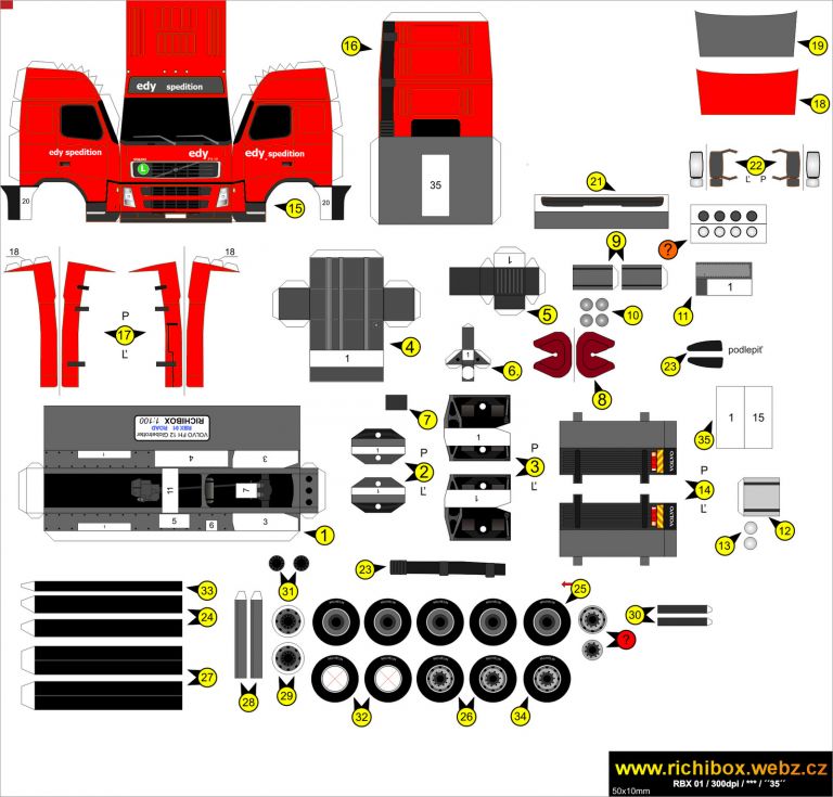 Printable Truck Papercraft Printable Papercrafts Printable Papercrafts