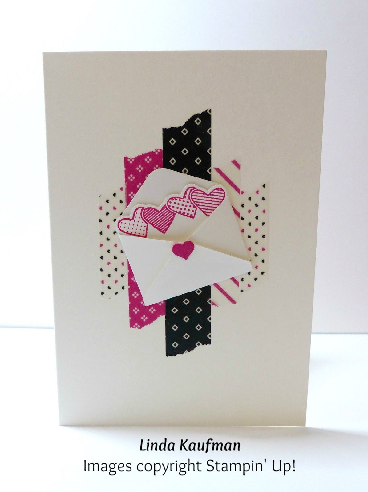 Valentine Papercraft Need A Super Quick Super Cute Valentine S Day Card Use Stampin Up