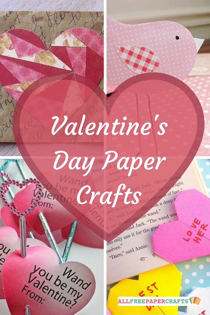 Valentines Papercraft 25 Valentine S Day Paper Crafts Heartfelt Homemade Valentine Cards