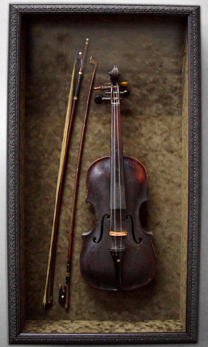 Violin Papercraft athens Art & Frame Violin Shadow Box Baum Pinterest