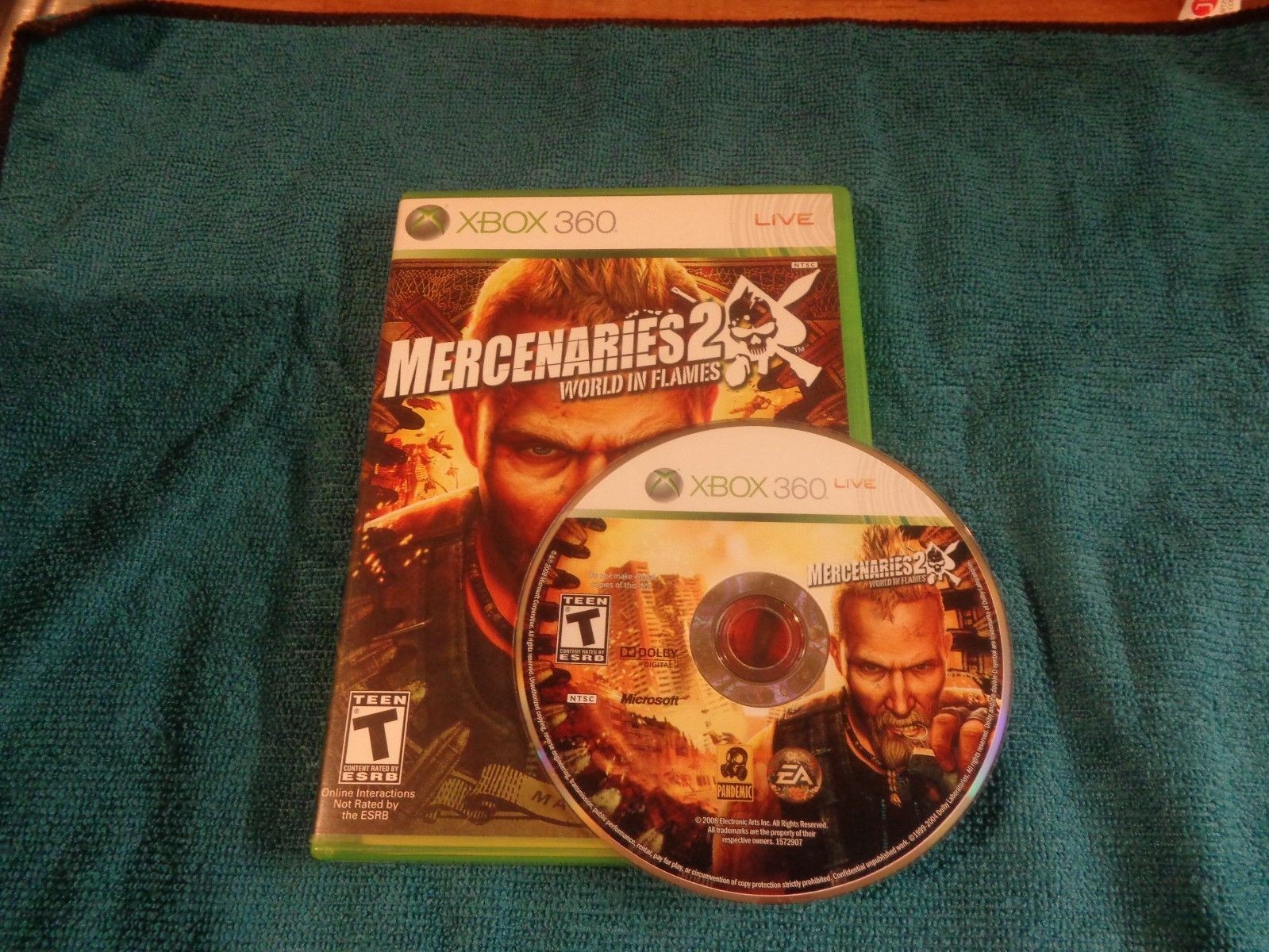 Xbox 360 Papercraft Mercenaries 2 World In Flames Xbox 360 Game