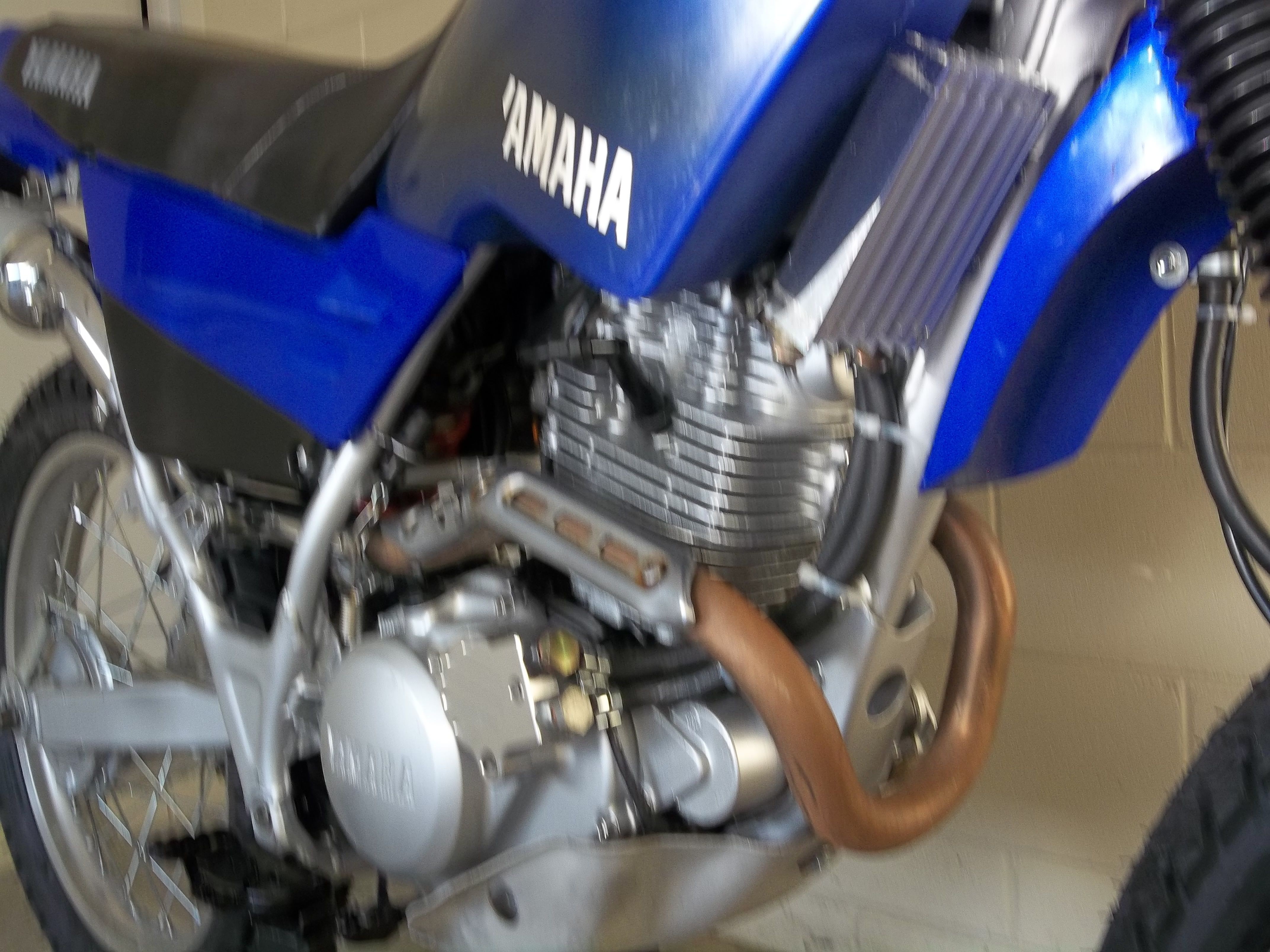Yamaha Papercraft Motorcycle Yamaha Xt225 with Oil Cooler Xt 225