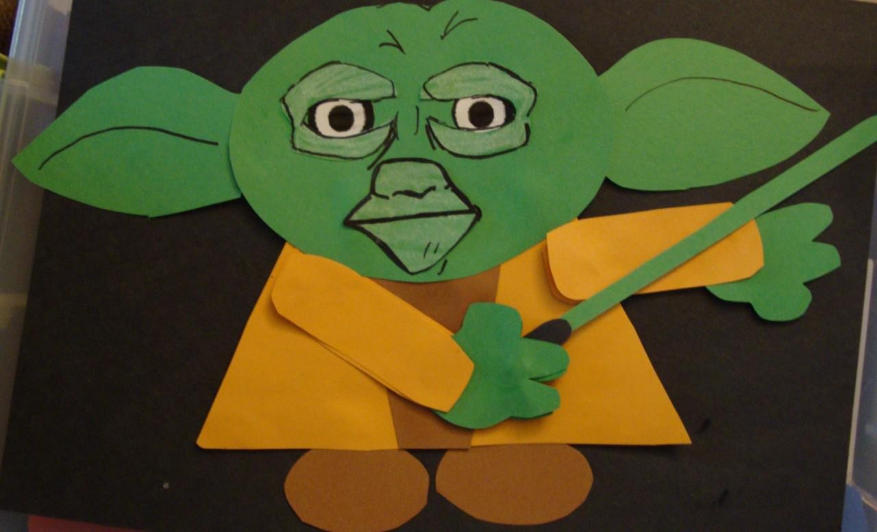 Yoda Papercraft Yoda Papercraft Einfach 2 D Gunook