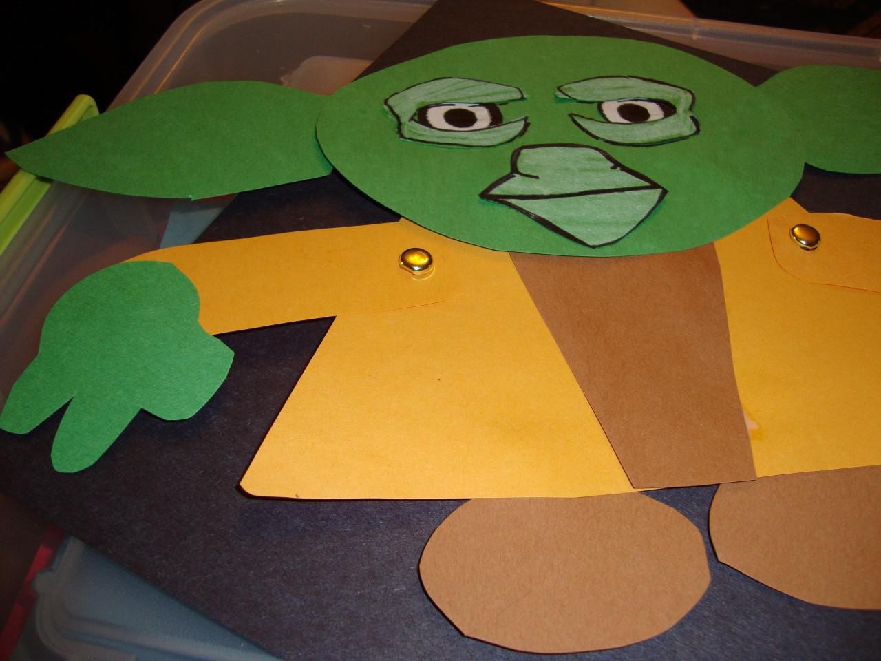Yoda Papercraft Yoda Papercraft Einfach 2 D Gunook